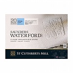 Бумага для акварели ST Cuthberts Mill Saunders Waterford, 300 г/м2, 360 х 260 мм, 20 листов