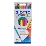 Набор карандашей цветных акварельных Giotto Stilnovo Acquarell, 12 цветов, картонная коробка